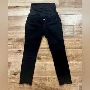 Abercrombie & Fitch Maternity Jean Legging Black Size 28 ( fit more like a 27)